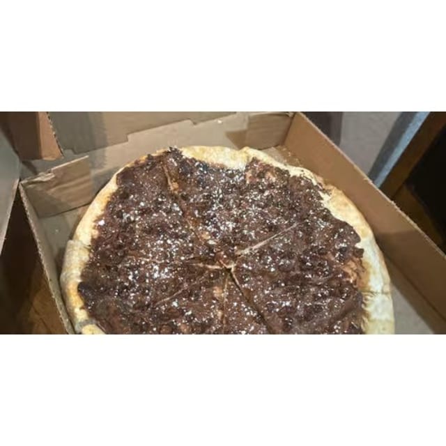 10" Nutella Dessert Pizza.