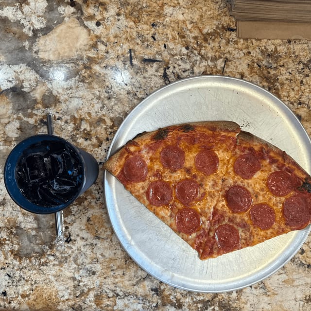 2 Slices and a Drink.
